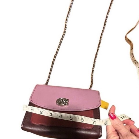 COACH mixed color bag purse crossbody shoulder Preppy quiet luxury classic - Picture 8 of 10